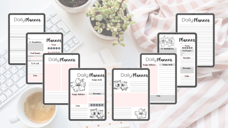 The Faithful Girl Planner Template