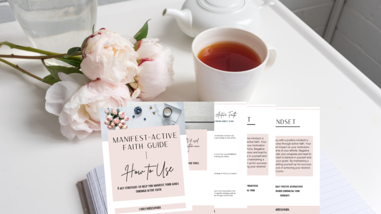 Manifest Active Faith Guide