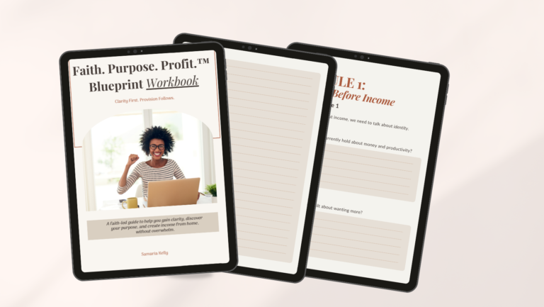 Faith. Purpose. Profit. Blueprint™